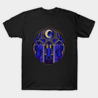 Moon Night window T-Shirt